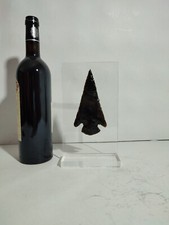 Pointe de Lance en Obsidienne 14cm / -2 +7th Teotihuacan / Mexique Précolombien