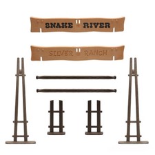 Playmobil Clôture Enclos Silver Ranch Snake River Ferme Western 3678 3805