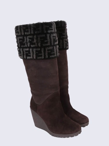 Bottes compensées fendi - compensées,