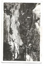 04  GORGES DU VERDON  ESCALIER DE FER  LA MESCLA