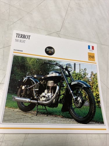 Terrot 500 rgst 1949 - terrot, carte