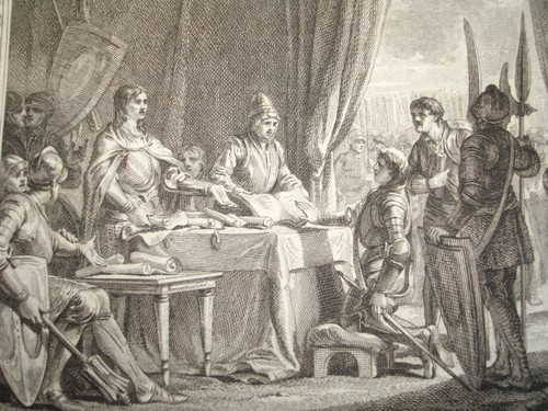 Gravure xviiie charles - /,