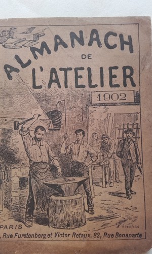 Almanach atelier pour - almanach, l'atelier