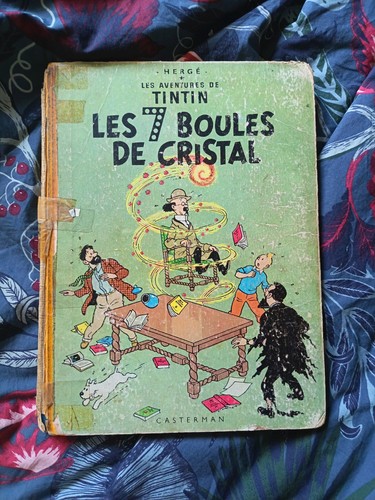 Tintin les sept boules - tintin,