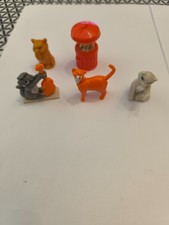 Lot de 5 Figurines Aristochats Disney Nestlé