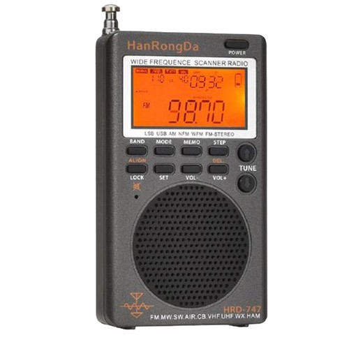 747 radio multibande portable - -747,