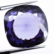 Pierre précieuse ronde alexandrite à changement de couleur naturel 16,3 cts c...