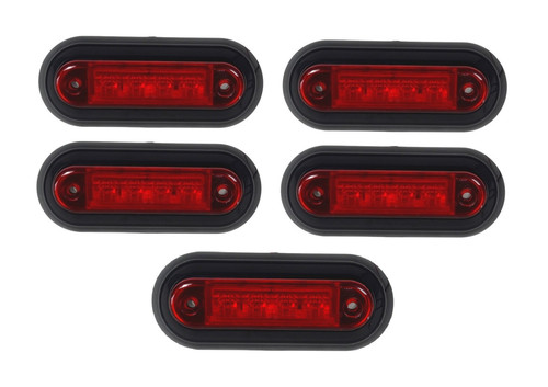 Feu latéral led rouge 12v - feu,