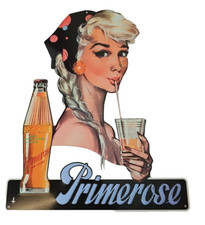 Plaque publicitaire  pin up