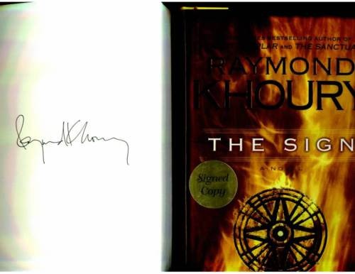 Raymond khoury signed - raymond,