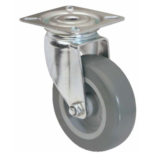 Roulette pivotante sur - , platine