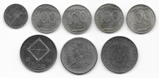 LOT de 8 pièces d' ITALIE de