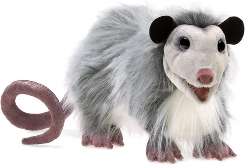 Folkmanis opossum hand puppet - folkmanis,