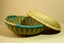 Panier tissé africain panier