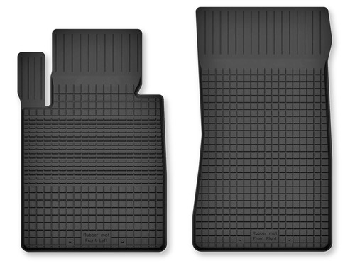 Tapis avant caoutchouc bac