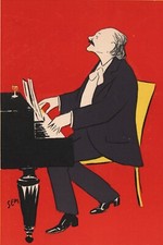 Portrait Jules Massenet Piano