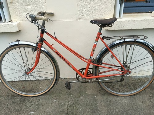 Velo peugeot orange - velo,