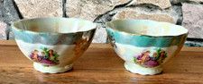 JOLI lot de 2 Petits Bols en Porcelaine probablement de Bavaria Style Vintage