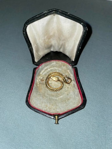 Broche ancienne serpent - ancienne,