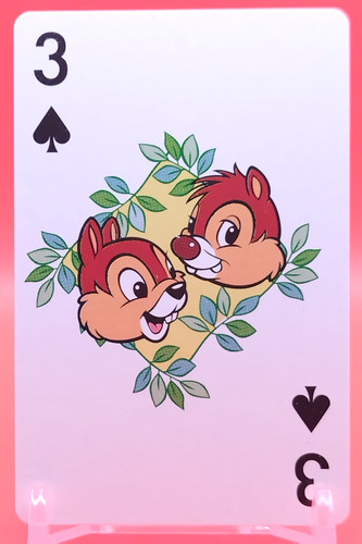 Carte jouer disney chip - disney,