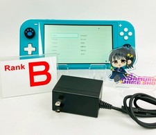 Nintendo Switch Lite Turquoise Blue Console B Rank & AC Adapter 1Day Ship 2112