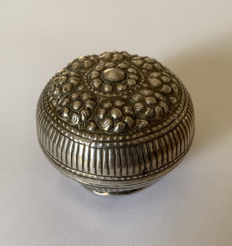 Ancienne boite betel argent - ancienne,