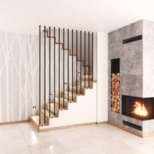 Garde-Corps Vertical Harpe