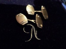 BOUTONS DE MANCHETTE OR 18 CARATS