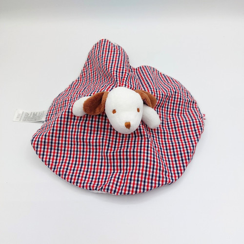 Doudou plat rond jacadi chien - doudou,
