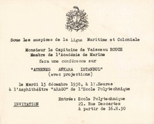 VIEUX PAPIER MILITARIA MARINE