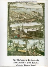 Espagne 500 D'Anniversaires Las Palmiers Grande Canaria Année 1978 (DN-827)