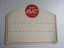 Pub Ecole Stylo Bic Présentoir Publicitaire – Pointe Bic coin rectangle – pour 1
