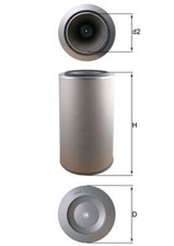 Filtre À Air MAHLE Pour MAN