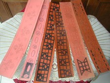 Rare 6 Modèles de Dentelle