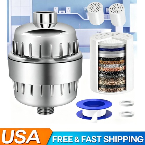 Stage shower head filter - shower,