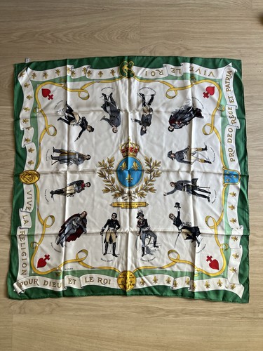 Foulard soie vintage - soie, –