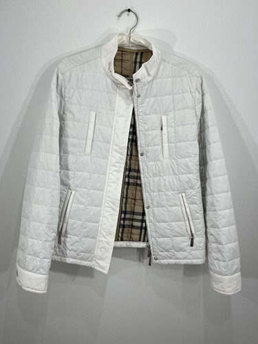 Veste burberry blanche - veste,