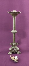 pied de lampe en laiton ou
