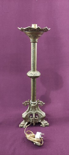 Pied lampe laiton ou - pied,