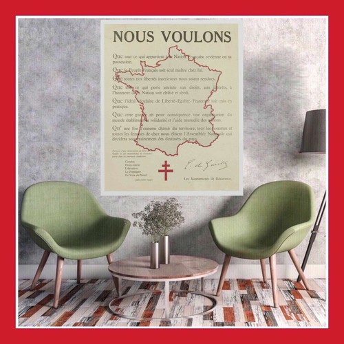 Repro affiche toile coton - toile,