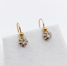 Petite dormeuses antique or