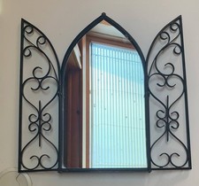 Miroir Chaty Vallauris Fer Forgé Vintage