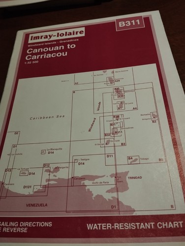 Carte marine imray b311 - marine,