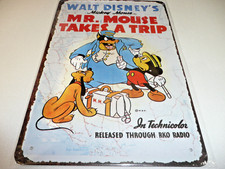 Plaque Métal Tôlée Vintage