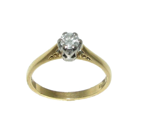 Femmes 18ct or fiançailles - femmes,