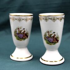 Duo de Mazagrans en Porcelaine