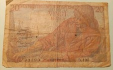Billet francs pêcheur - francs,