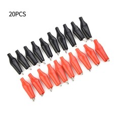 20pcs Noir et Rouge Plastique