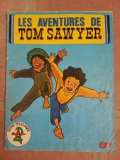 RARE ALBUM D'IMAGE VINTAGE 1983 ALBUM AGE- LES AVENTURES DE TOM SAWYER  -143/213