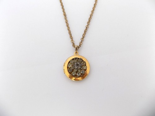 Collier doré vintage